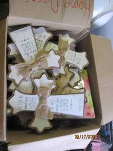 box of home decor