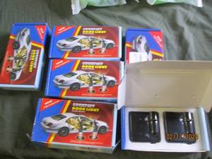 6 new courtesy door lights 2 in each box