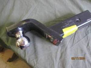 curt 4 inch drop trailer hitch with 2 inch ball