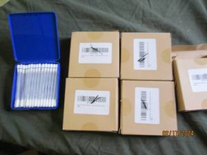 5 boxes of ear piercing medicated ear swabs