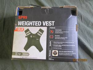 12lb weighted vest 