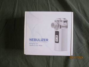 new nebulizer machine...