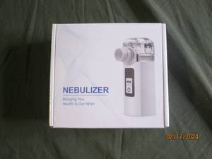new nebulizer machine...