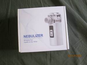 new nebulizer machine...