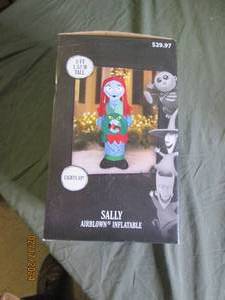 sally inflatable 5 foot tall...