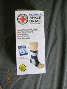 new ankle brace...