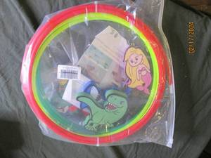 set of swimming rings and toys...
