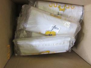 box of car garbage bags...