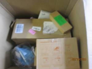 box of shower items and more...