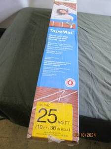 tape mat 25 sqft...