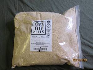 10lbs of white proso millet...