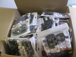 box full of cord keepers...