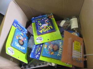 box of misc...