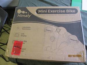 mini excersise bike...