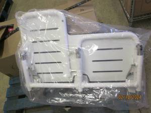 hinged bathroom chair...