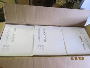 box of extra large boot covers 3 boxes in case 50 per box