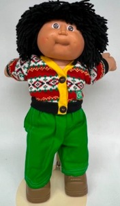 lot 66 image: Vintage CABBAGE PATCH Afro Boy with Brown Eyes and Dimples