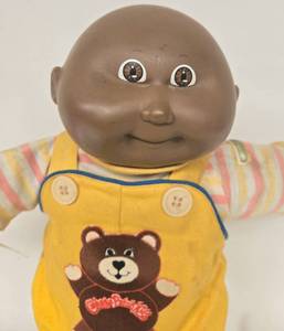 lot 136 image: Vintage Cabbage Patch Preemie Boy wOriginal CPK Outfit 