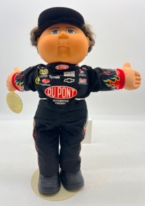 lot 90 image: Vintage Cabbage Patch NASCAR KIDS Jeff Gordon Doll With Tag