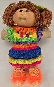 lot 150 image: Vintage 25th Anniversary Punky Brewster Style Cabbage Patch Girl Doll 