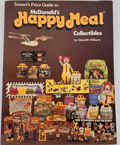 lot 263 image: Vintage TOMARTs Price Guide McDONALDs Happy Meal Collectibles