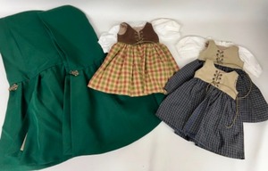 lot 237 image: 3 Medieval Renaissance Dress, 2 Petticoats, & 3 Hooded Capes
