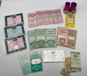lot 242 image: Vintage Lot of CABBAGE PATCH Certificates, Twinkle Toes and More