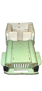Vintage 1965 Tonka Toys Outdoor Living Light Green Jeep Runabout #2140