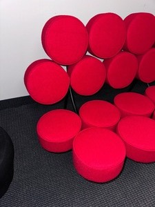 HERMAN MILLER - NELSON MARSHMALLOW SOFA CHERRY