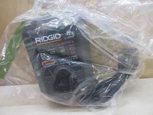 lot 213 image: Ridgid R86045 Genuine OEM 12 Volt, 35W, 60Hz Lithium Ion Battery Charger (Battery Not Included, Charger Only) WORKS, TESTED