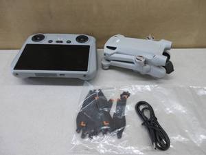 lot 238 image: DJI Mini 3 Pro (DJI RC) Lightweight and Foldable Camera Drone with 4K60fps Video, 48MP Photo, 34-min Flight Time, Tri-Directional Obstacle Sensing, Ideal for Aerial Photography and Social Media  MISSING CAMERA PROTECTIVE COVER, SD CARD, 1 SCREW DRIVER.