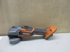 lot 288 image: 18-Volt OCTANE Cordless Brushless 4-12 in. Angle Grinder (Tool Only) MISSING PARTS WRENCH,  AUXILIARY HANDLE. TESTED, WORKS
