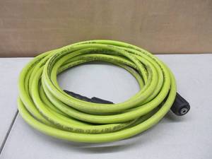 lot 295 image: RYOBI RY31HPH01 3,300 PSI Pressure Washer Replacement Hose LENGTH UNKNOWN USED