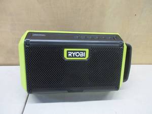 lot 319 image: RYOBI 18V ONE Bluetooth Speaker (Tool-Only) NEW, TESTED, WORKS
