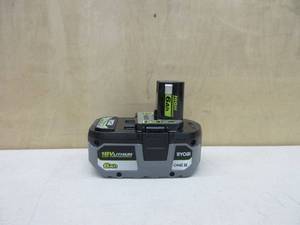 lot 387 image: Ryobi P193 18 Volt 6.0 Ah ONE Lithium-Ion LITHIUM HP High Capacity Compact Battery NEW