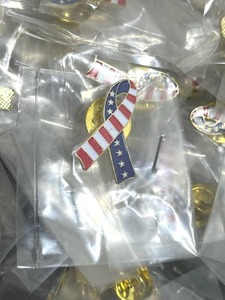 Huge Lot of 1 USA Lapel Pins (New Old Stock) - Great Gift or Resale Opportunity