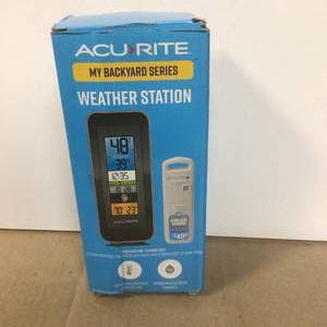 AcuRite Digital Color Display Wireless IndoorOutdoor Thermometer Customer Returns See Pictures