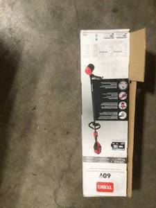 Toro 60V MAX 13 in. (33.0 cm)  15 in. (38.1 cm) Brushless String Trimmer with 2.0Ah Battery Customer Returns See Pictures