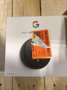 Google Nest Learning Thermostat - Smart Wi-Fi Thermostat - Mirror Black Customer Returns See Pictures