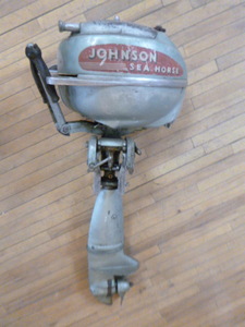 Vintage Johnson Sea Horse Outboard Motor
