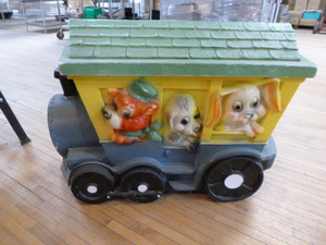 Vintage Plastic Toy Box