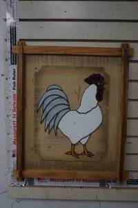 Stained Glass Rooster