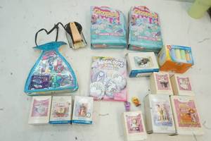 Gloopier, Sidewalk Chalk, Antique childrens Iron , nail polish set, Variety of Keepsake Ornaments