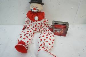 Clown & Soft Sole Shoes (red)