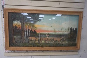 3D Picture of Deer in the Wilderness