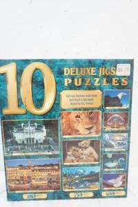 10 Deluxe Jigsaw Puzzles