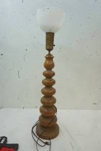 Wooden Standing Lamp