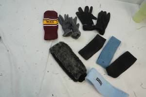 Variety of Gloves & Fleece Headbands