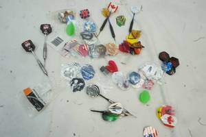 Variety of Darts with Flights