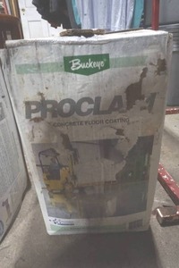 Partial Buckeye Concrete Floor Coating